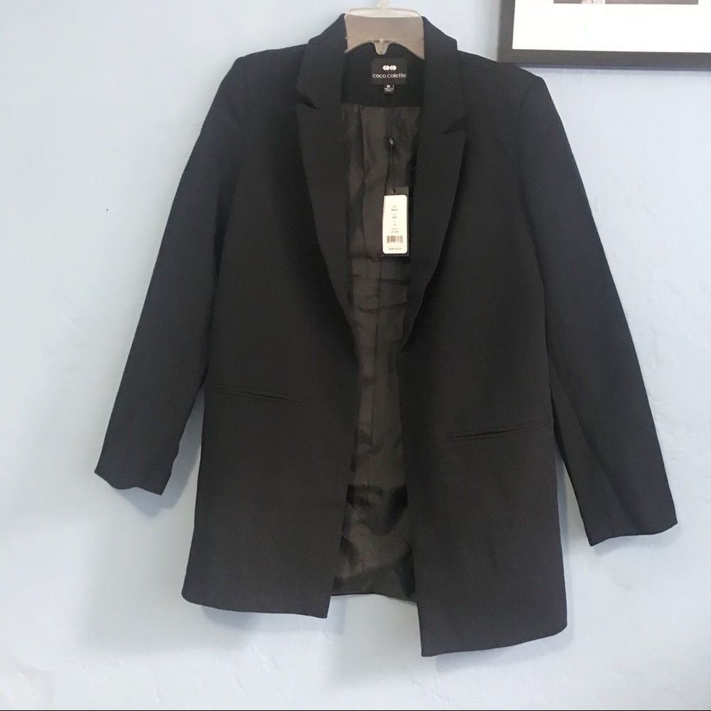 Elegant and chic Coco Colette Black Blazer